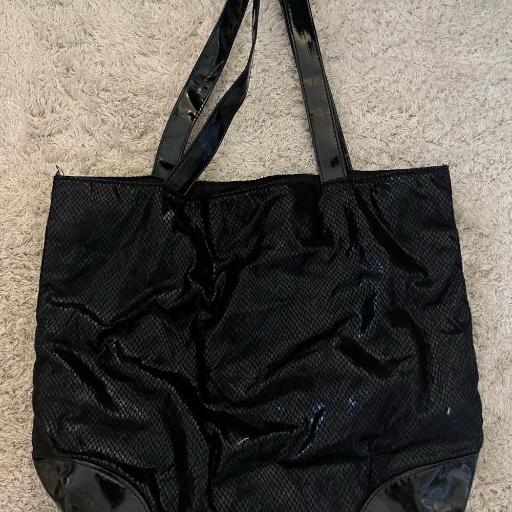 Jimmy Choo Parfum Black Tote Bag - Picture 2 of 3